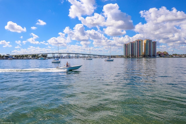 property view of water