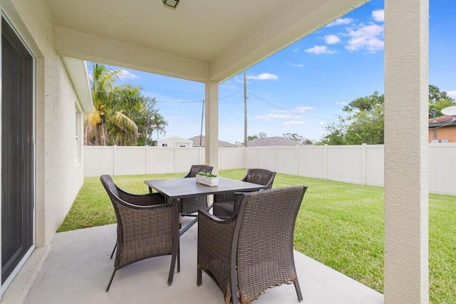 view of patio / terrace