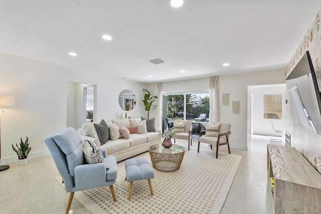 view of living room