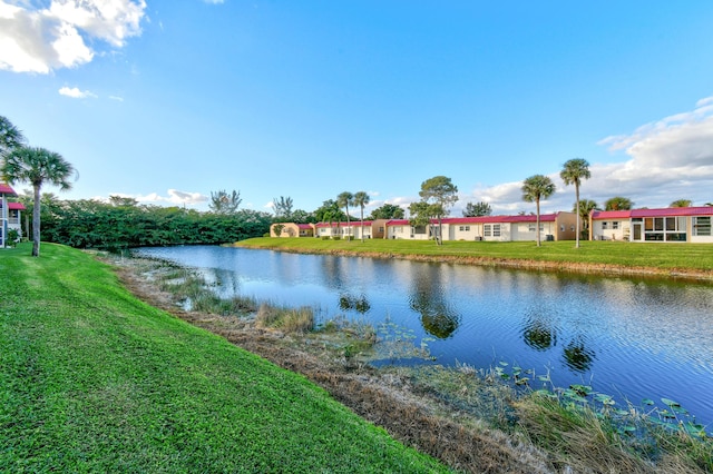 property view of water