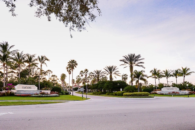 view of road