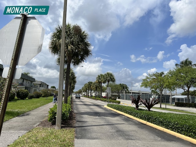 view of street