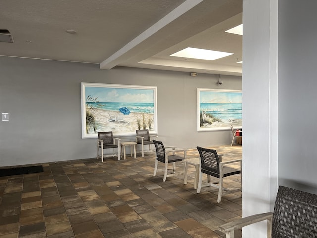 886 Flanders S, Delray Beach, FL 33484 - dining area with a skylight