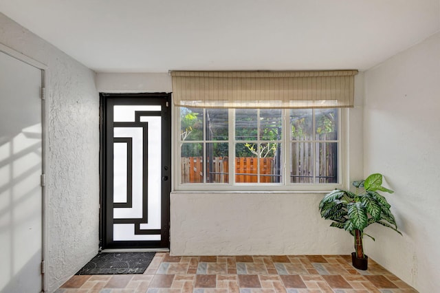 interior space featuring plenty of natural light