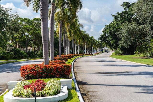 view of road