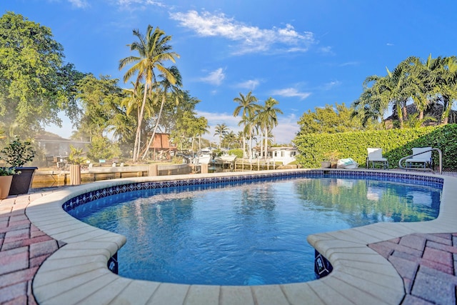 view of swimming pool