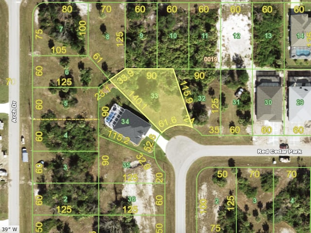 136 Red Cedar Pkwy, Port Charlotte FL, 33948 land for sale