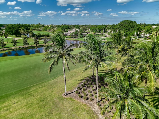 view of property's community featuring a water view