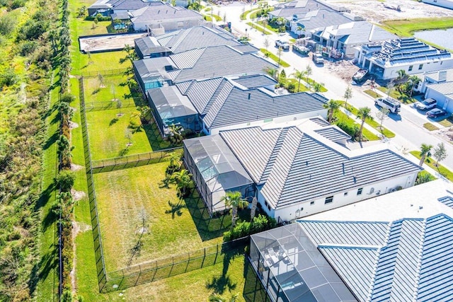 birds eye view of property featuring a residential view