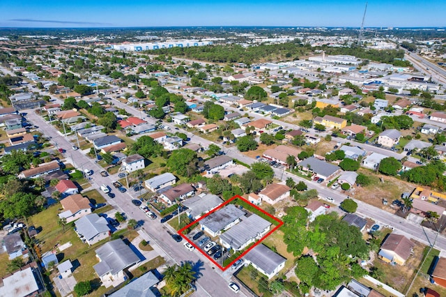 aerial view