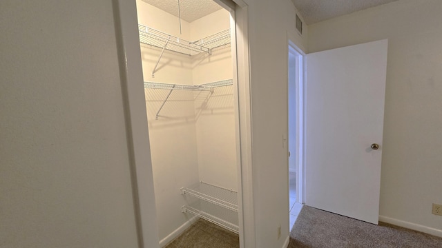 view of closet