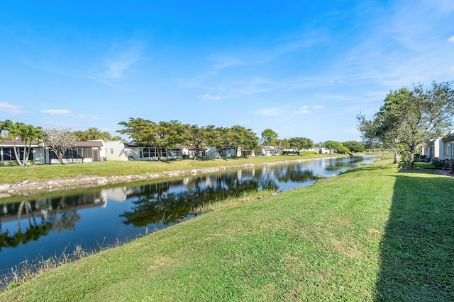 property view of water