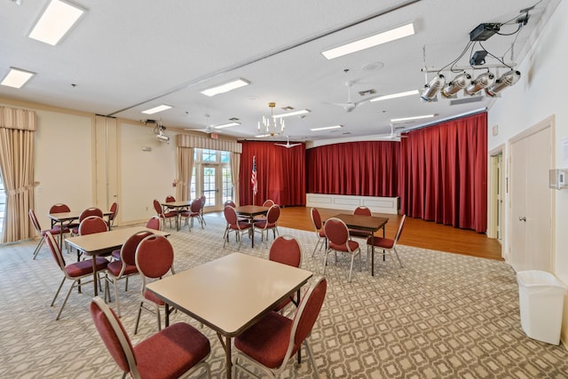 view of dining room