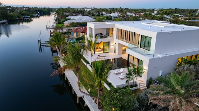 35 Spoonbill Rd, Manalapan, FL 33462 - view from above of property with a nearby body of water