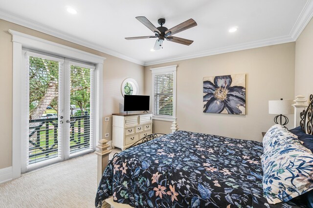 view of patio with an outdoor kitchen, ceiling fan, and a grill