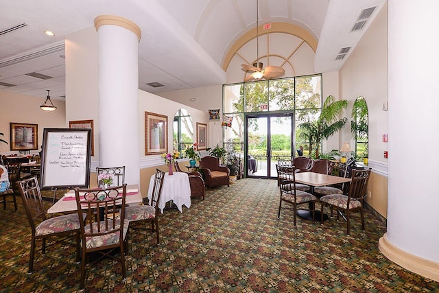 view of community lobby