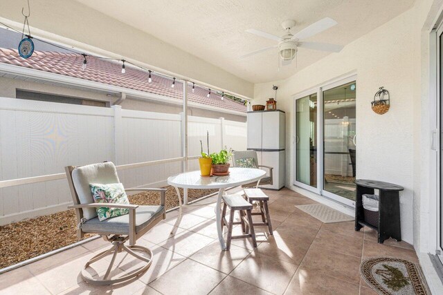 view of yard featuring a patio area and a water view