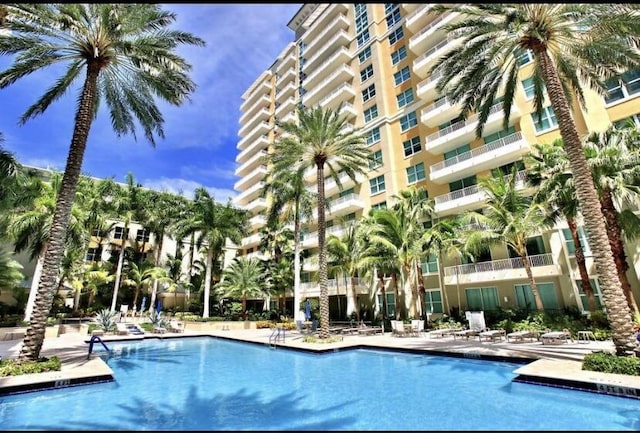 view of swimming pool