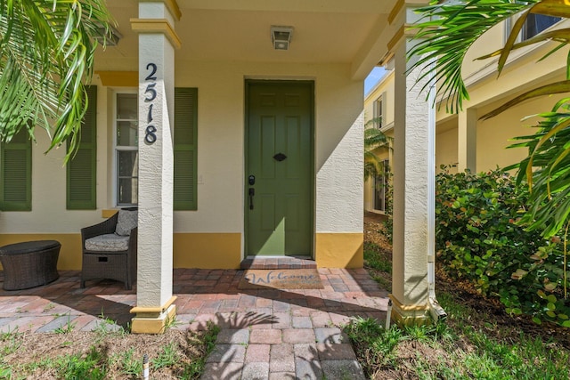 view of property entrance