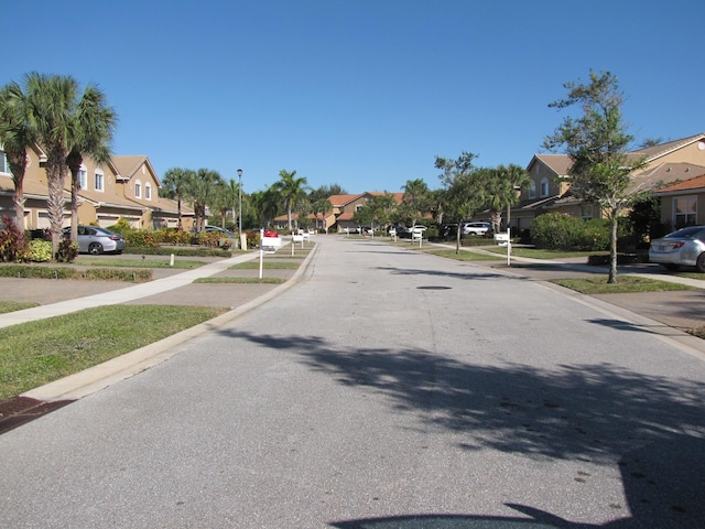 view of road