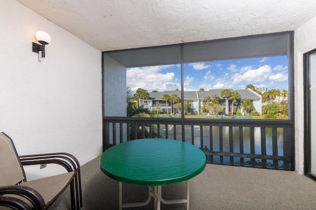 2400 S Ocean Dr Unit 6523, Fort Pierce, FL 34949 - balcony featuring a water view and a residential view