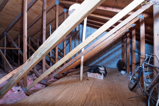 view of storage room