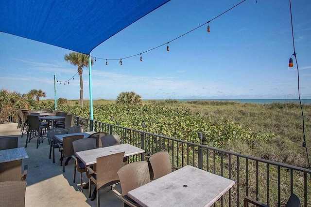 2400 S Ocean Dr Unit 6523, Fort Pierce, FL 34949 - view of patio / terrace with outdoor dining space