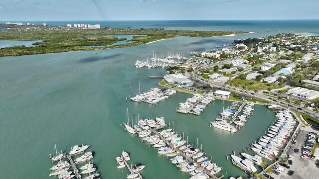 2400 S Ocean Dr Unit 6523, Fort Pierce, FL 34949 - birds eye view of property with a water view