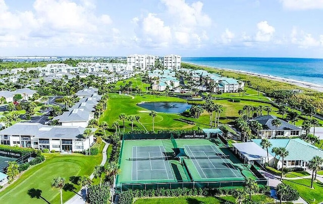 2400 S Ocean Dr Unit 6523, Fort Pierce, FL 34949 - aerial view with view of golf course and a water view