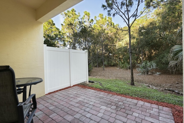 view of patio / terrace