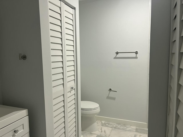 bathroom with toilet