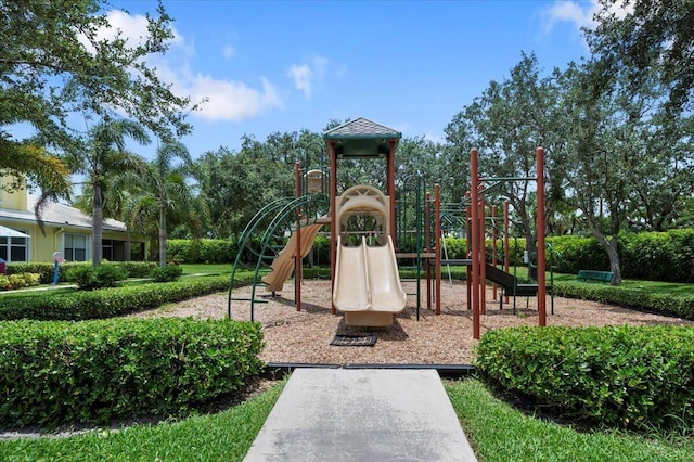 view of playground