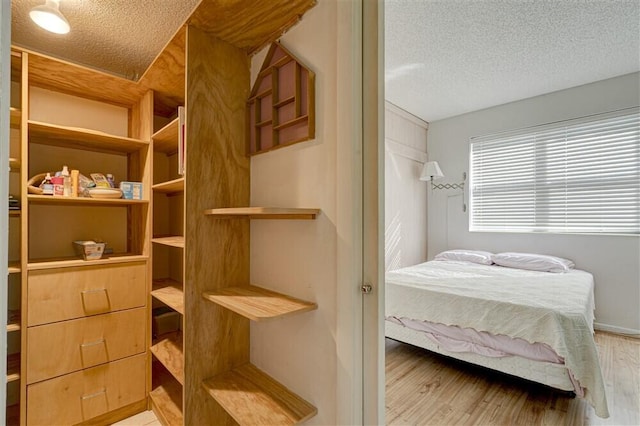 interior space with hardwood / wood-style flooring