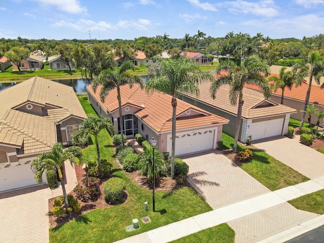 7708 Cherry Blossom Way, Boynton Beach, FL 33437 - aerial view of residential area with a large body of water