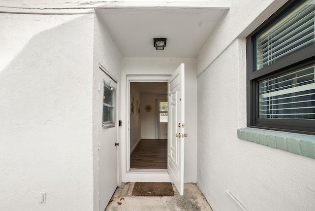 611 Monceaux Rd, West Palm Beach, FL 33405 - property entrance featuring stucco siding and french doors