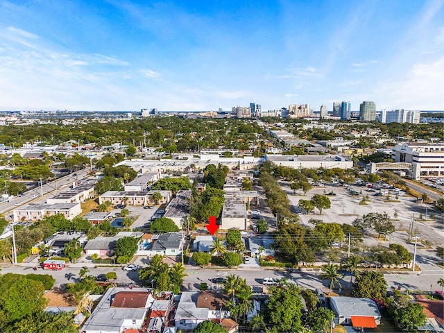 611 Monceaux Rd, West Palm Beach, FL 33405 - aerial overview of property's location featuring nearby urban area