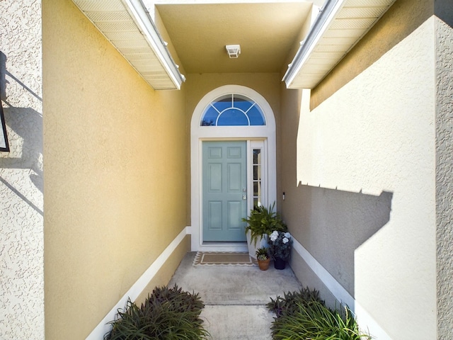 view of property entrance