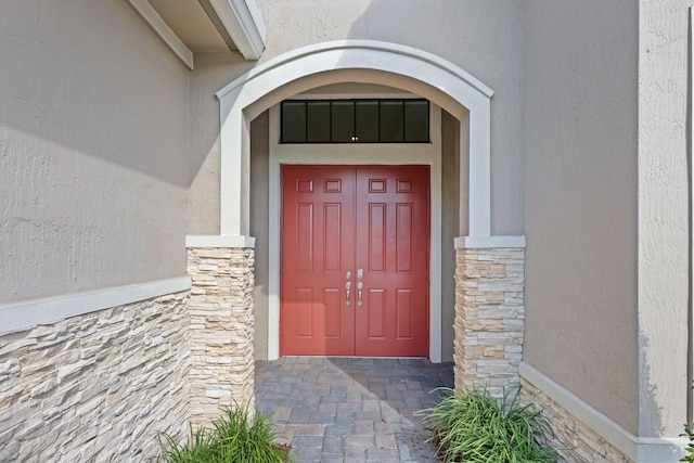 view of property entrance