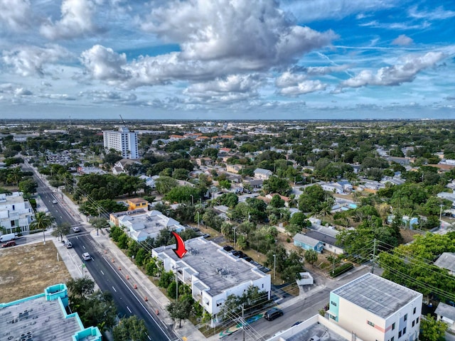 aerial view