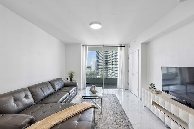 view of living room