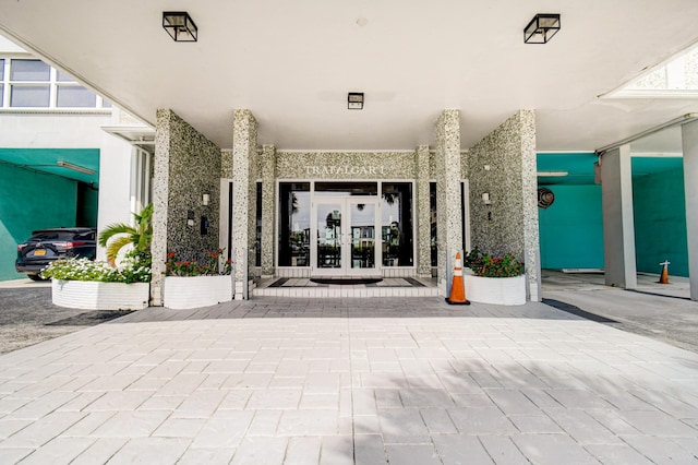 view of patio / terrace with french doors