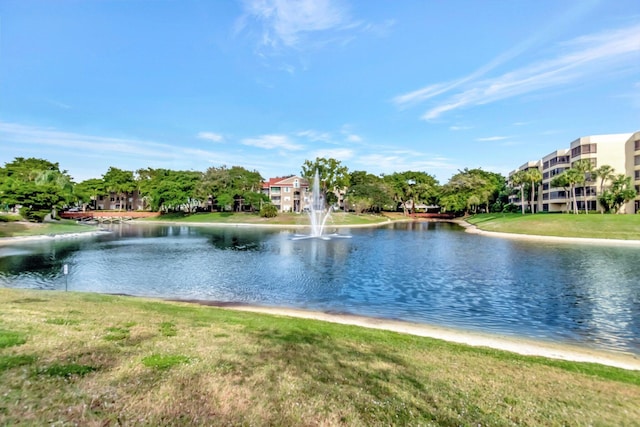 property view of water