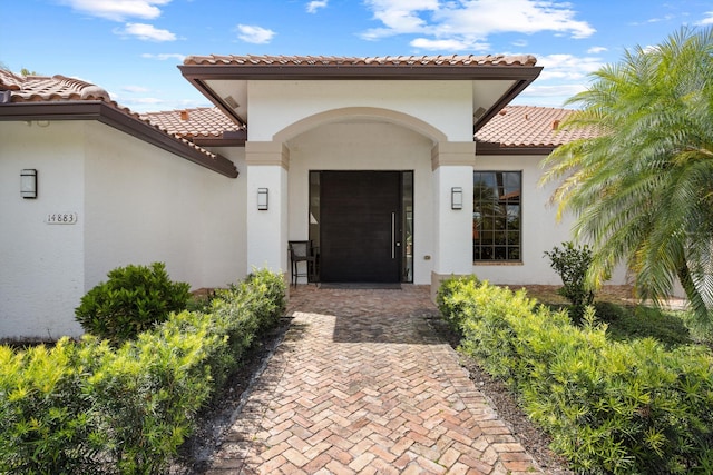 view of entrance to property