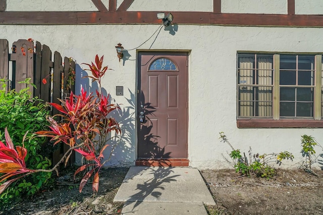 view of entrance to property