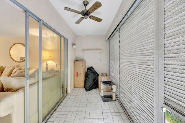 8205 NW 61st St Unit B303, Tamarac, FL 33321 - hall with brick patterned flooring