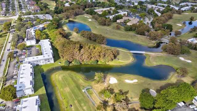 8205 NW 61st St Unit B303, Tamarac, FL 33321 - aerial overview of property's location with a golf course and a large body of water