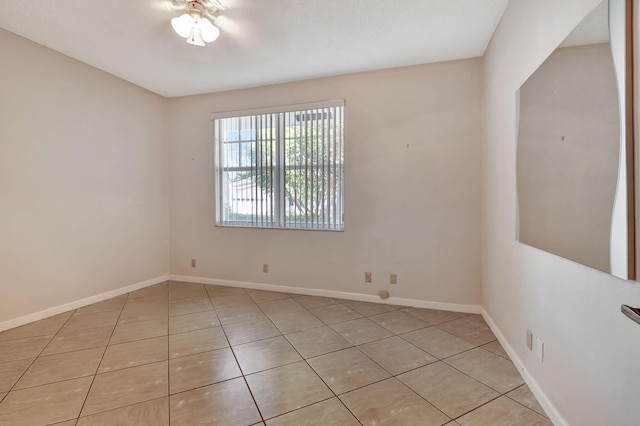 view of tiled empty room