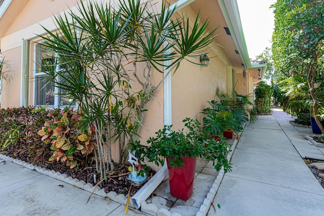 view of side of property