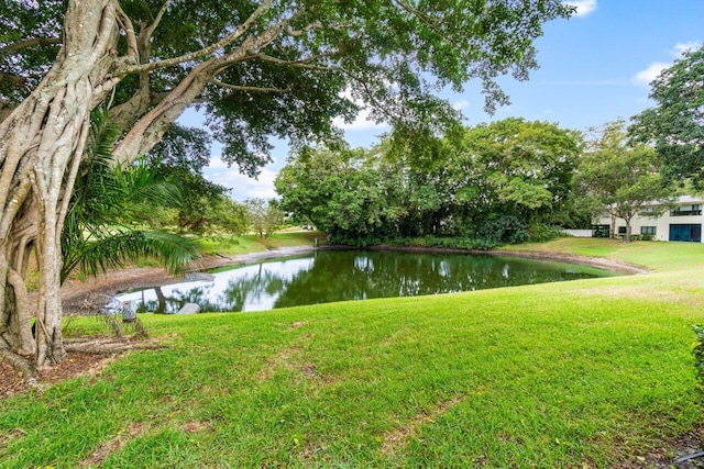 view of water feature