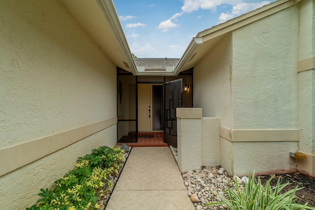 view of property entrance